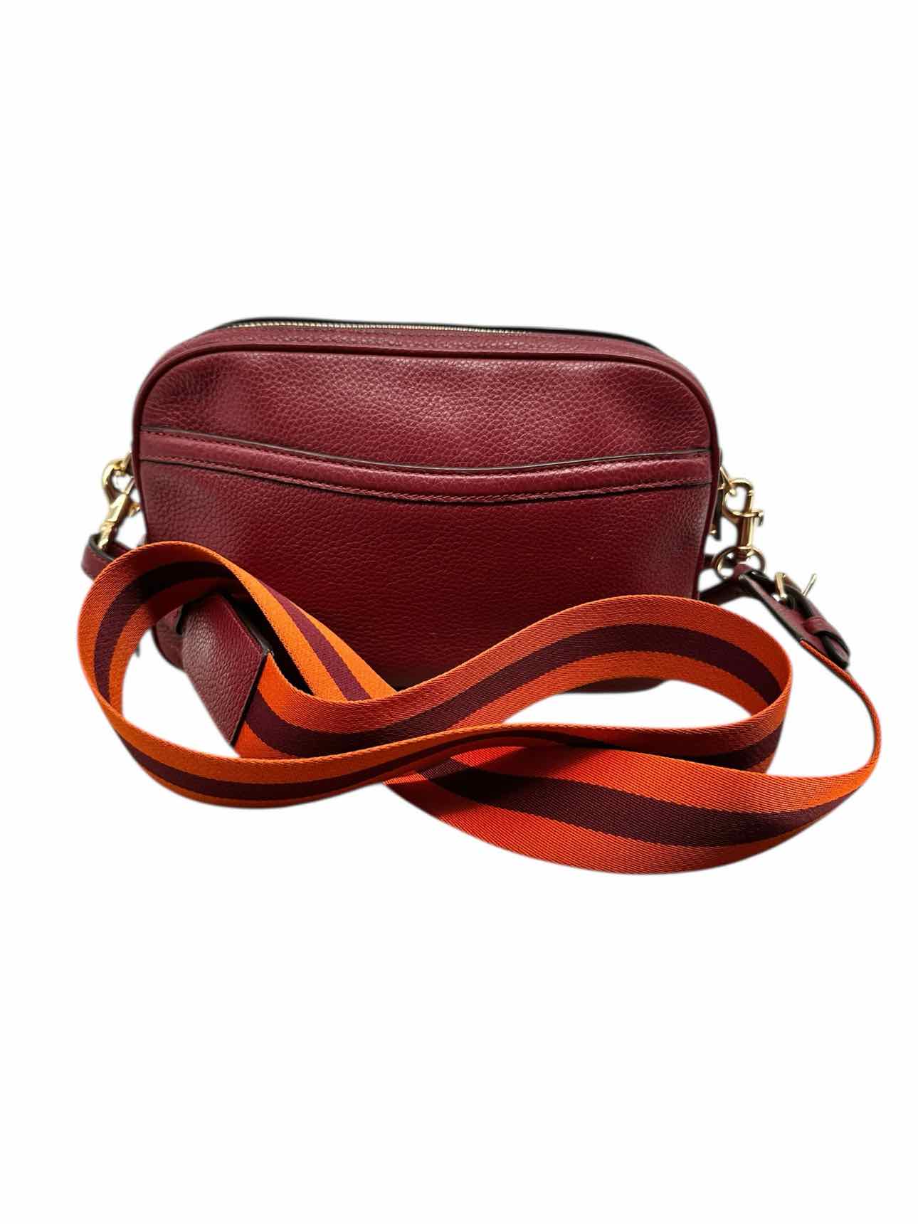 Coach Jamie Camera Bag Red Leather Crossbody