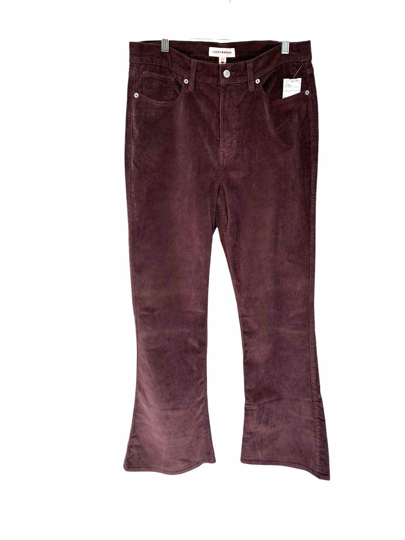 Lucky Brand Plum Corduroys SIZE 12