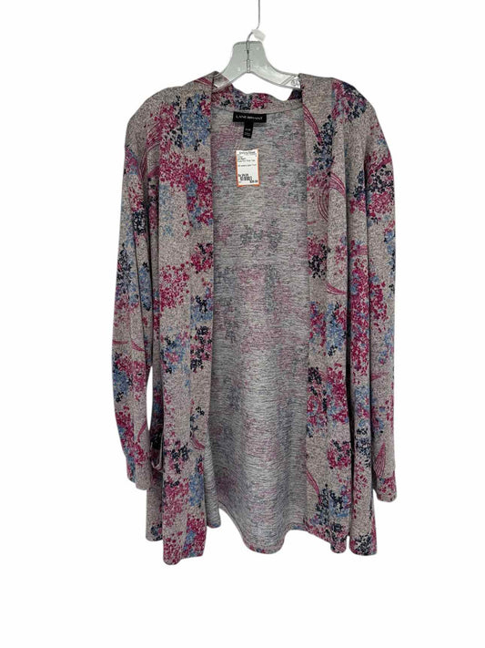 Lane Bryant Purple Print Size 26/28 Cardigan