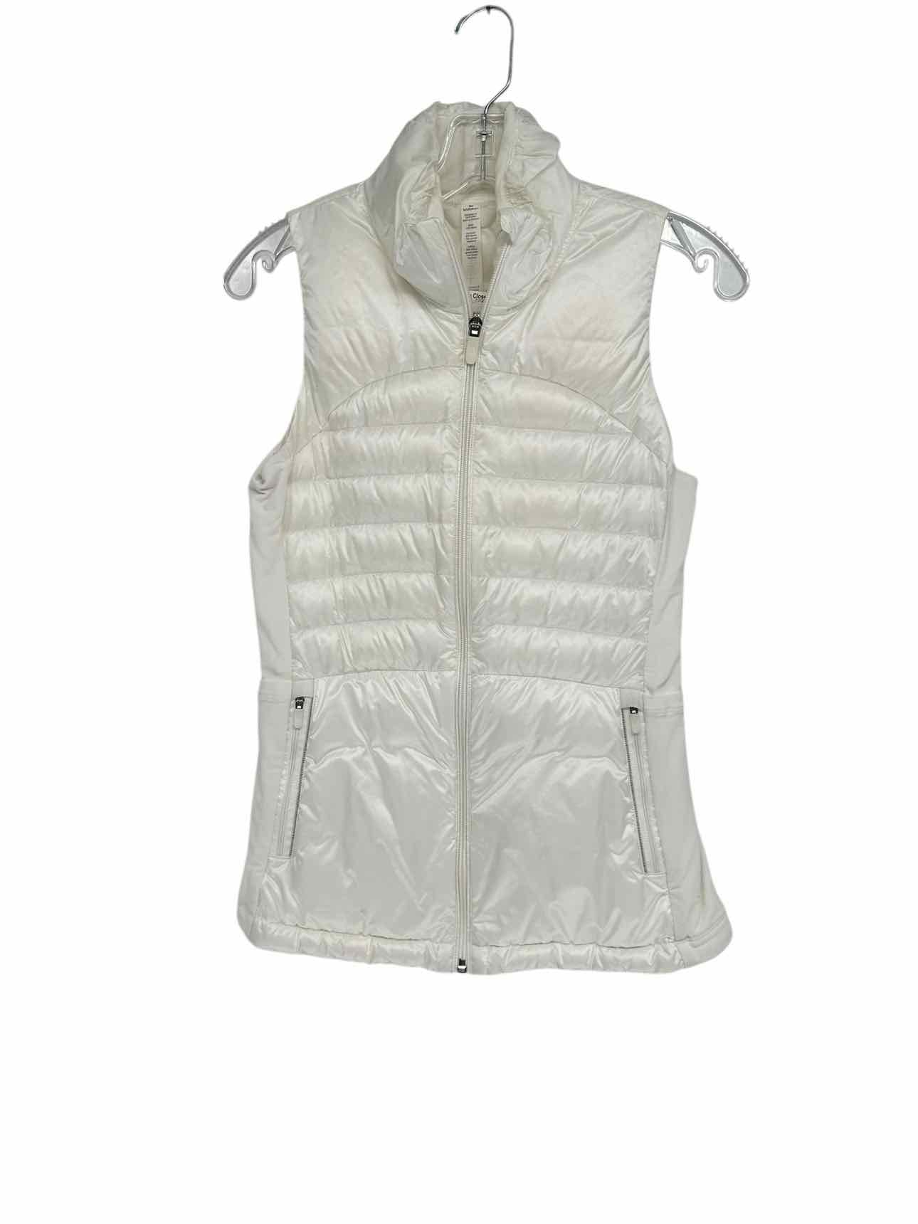 Lululemon Down For The Run Vest White Size 6