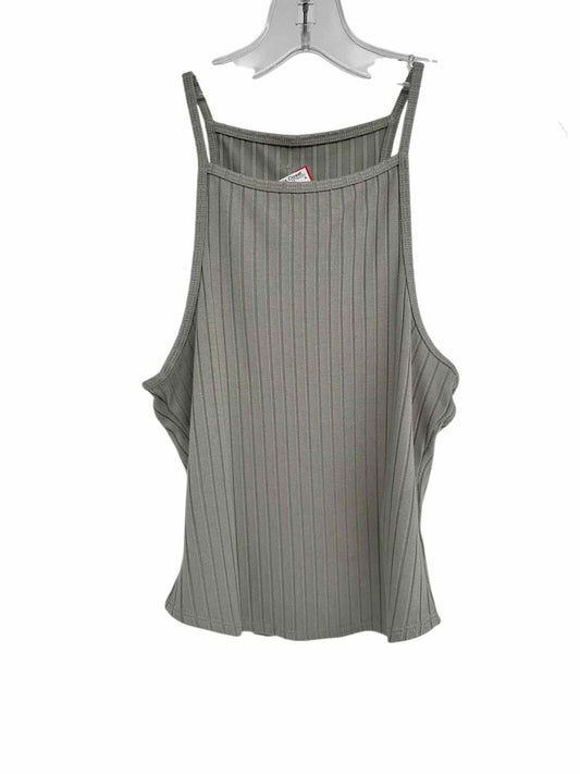 VUORI Gray Marina Rib Tank Size S