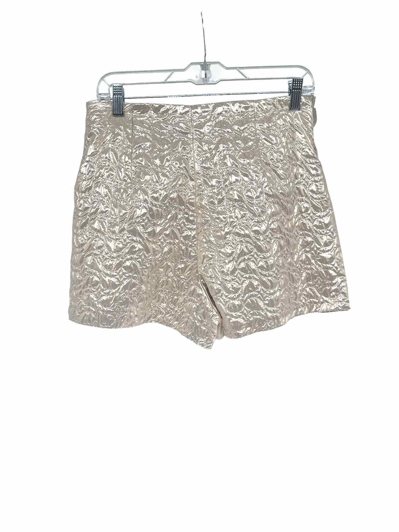 Zara Gold Size L Skort **NEW**