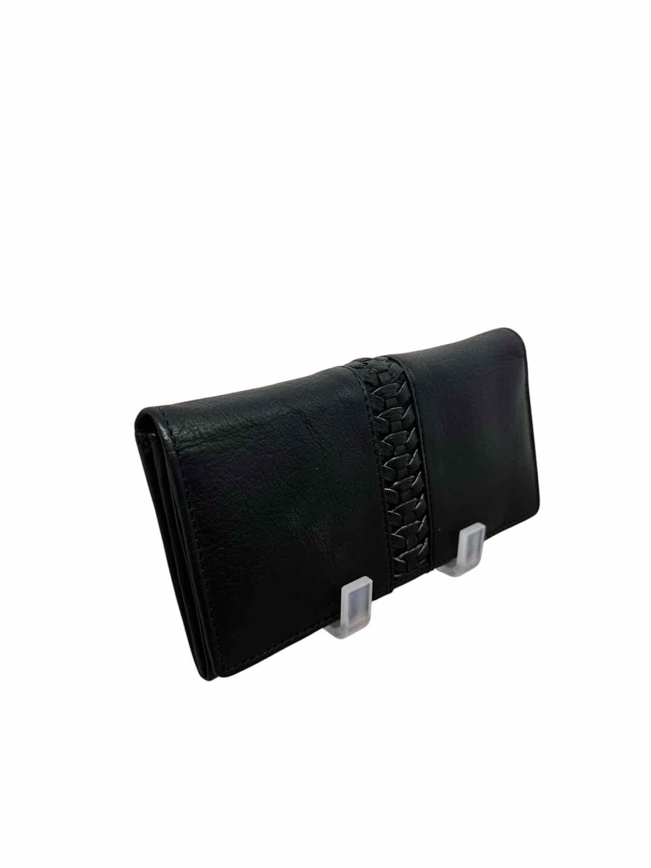 Ili New York Black RFID Flap Wallet