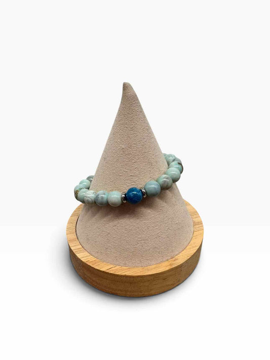T. Jazelle Confidence Bracelet in Robins Egg Agate Bracelet