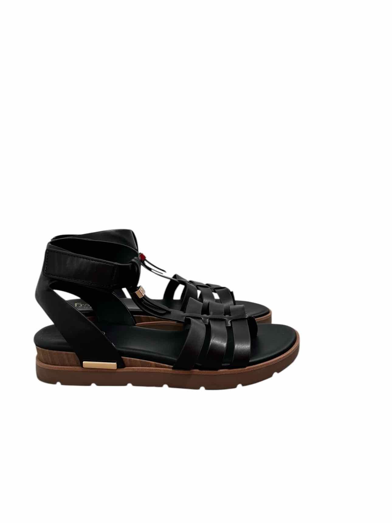 Franco Sorto Dosha Sandal Black Shoe Size 8.5