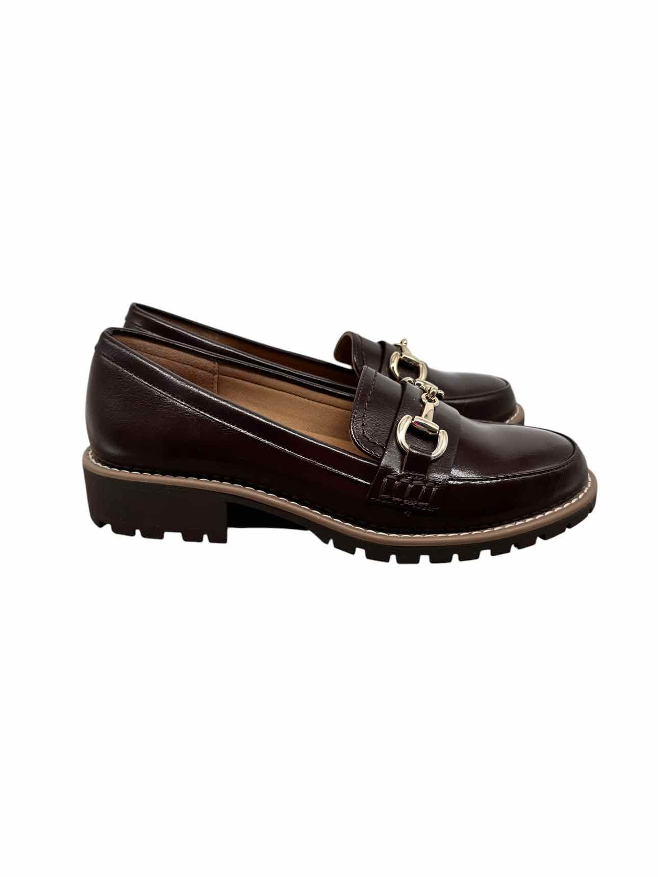 Dolce Vita Burgundy Celeste Loafer Shoe Size 6