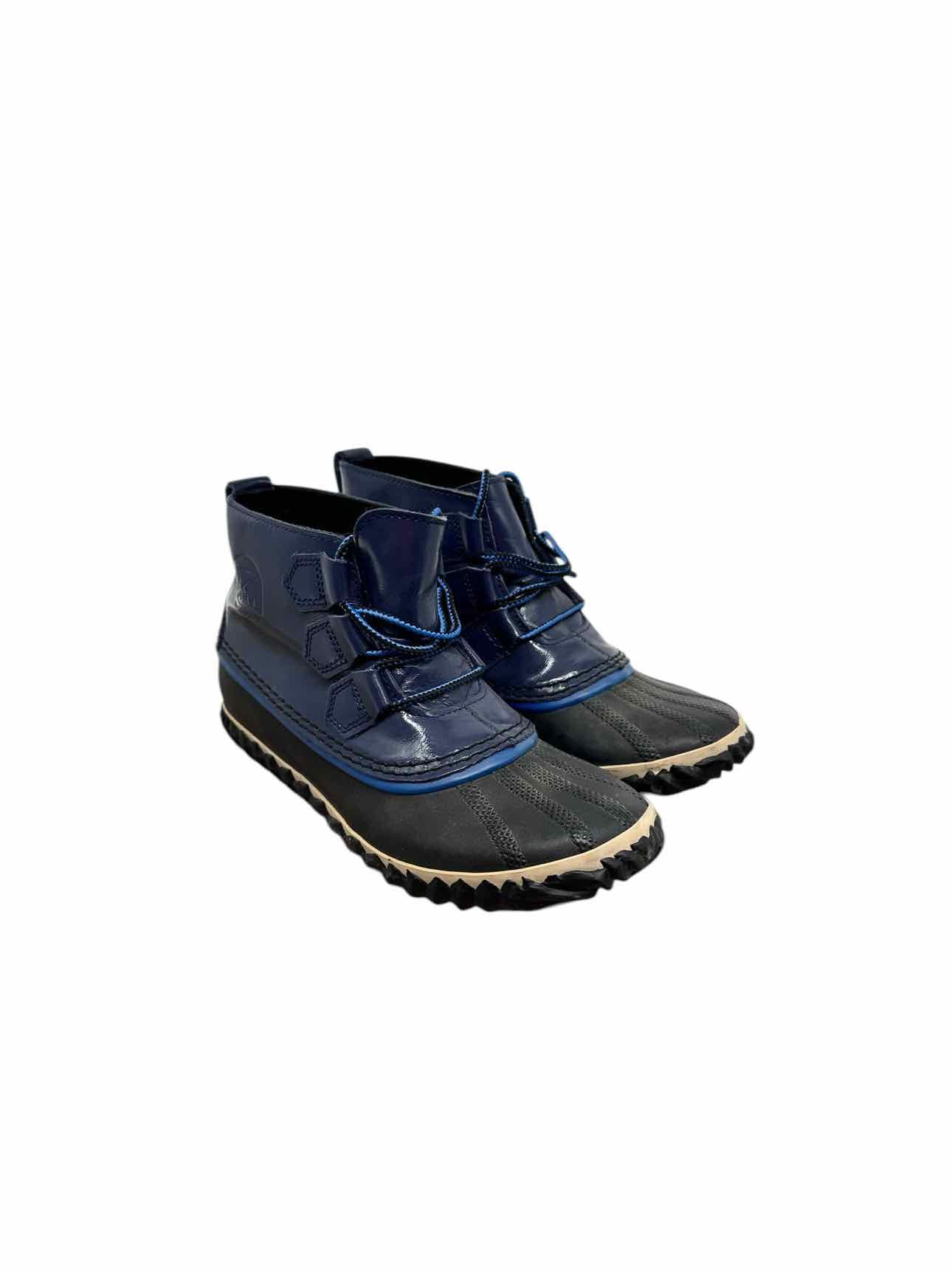 Sorel Blue Out 'N About Plus Waterproof Duck Boots Shoe Size 6
