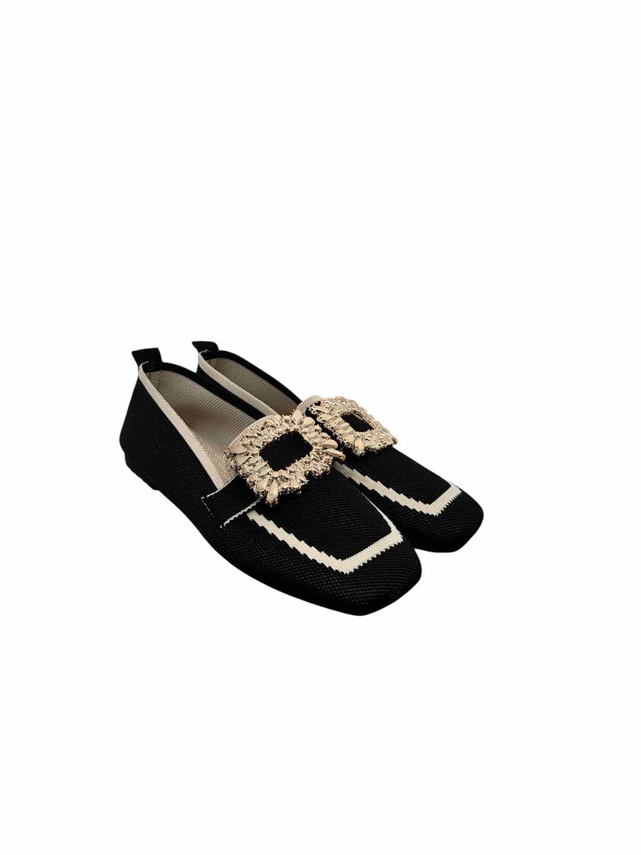 Black Shoe Size 7.5 Loafers **NEW**