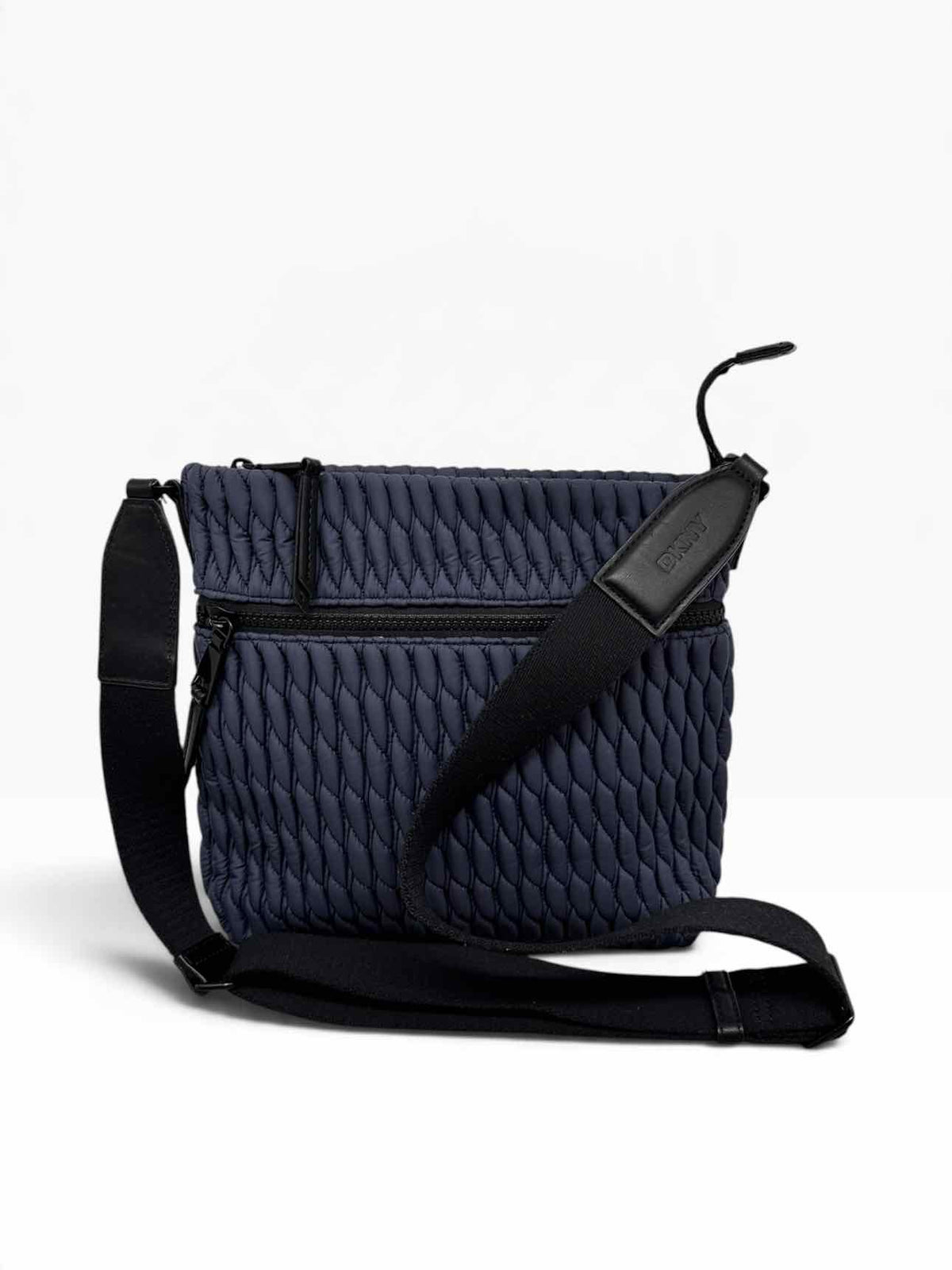 DKNY Blue Nylon Crossbody