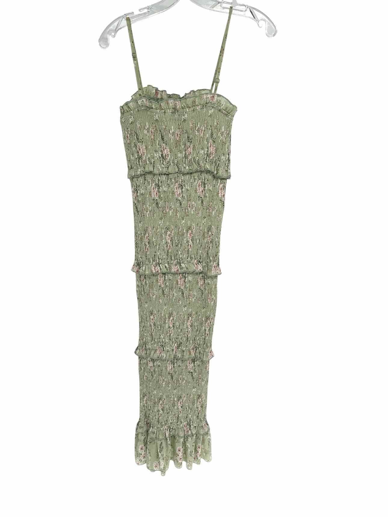 VICI Lt. Green Midi Dress Size S