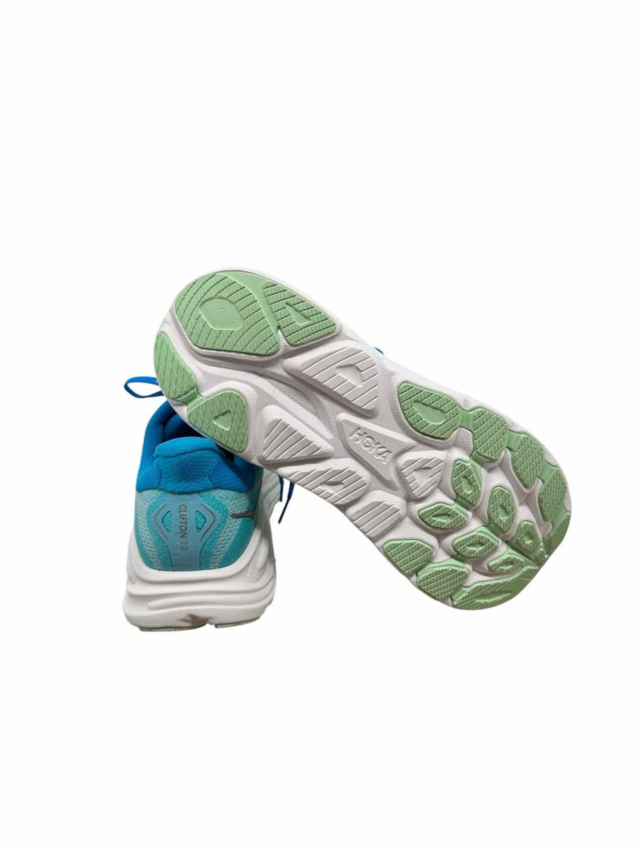 Hoka Aqua One One Clifton 9 Sneakers Shoe Size 10.5