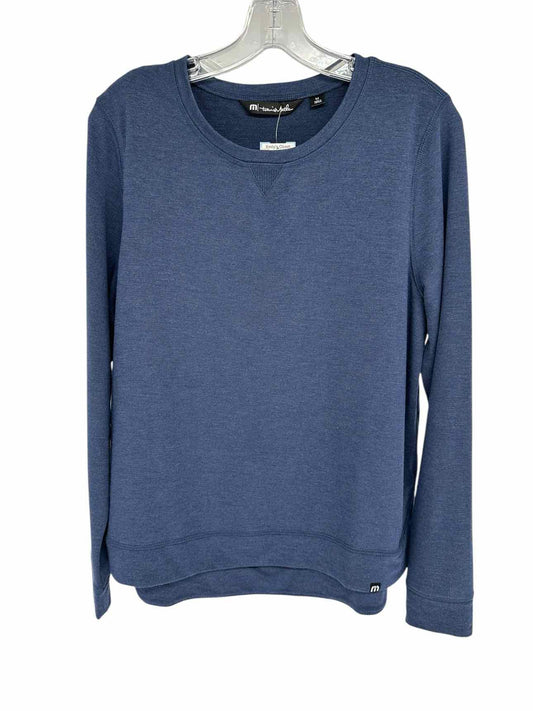 Travis Matthews Blue Size M Long Sleeve Top