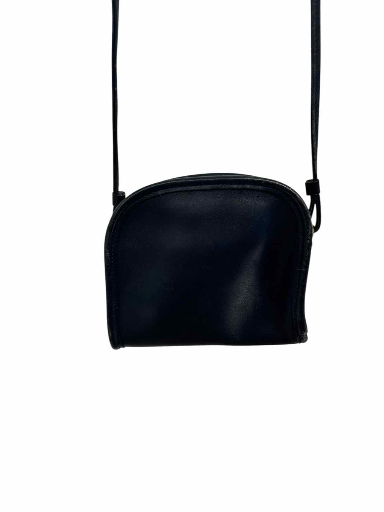 Coach Vintage Mini Hadley Navy Leather Crossbody