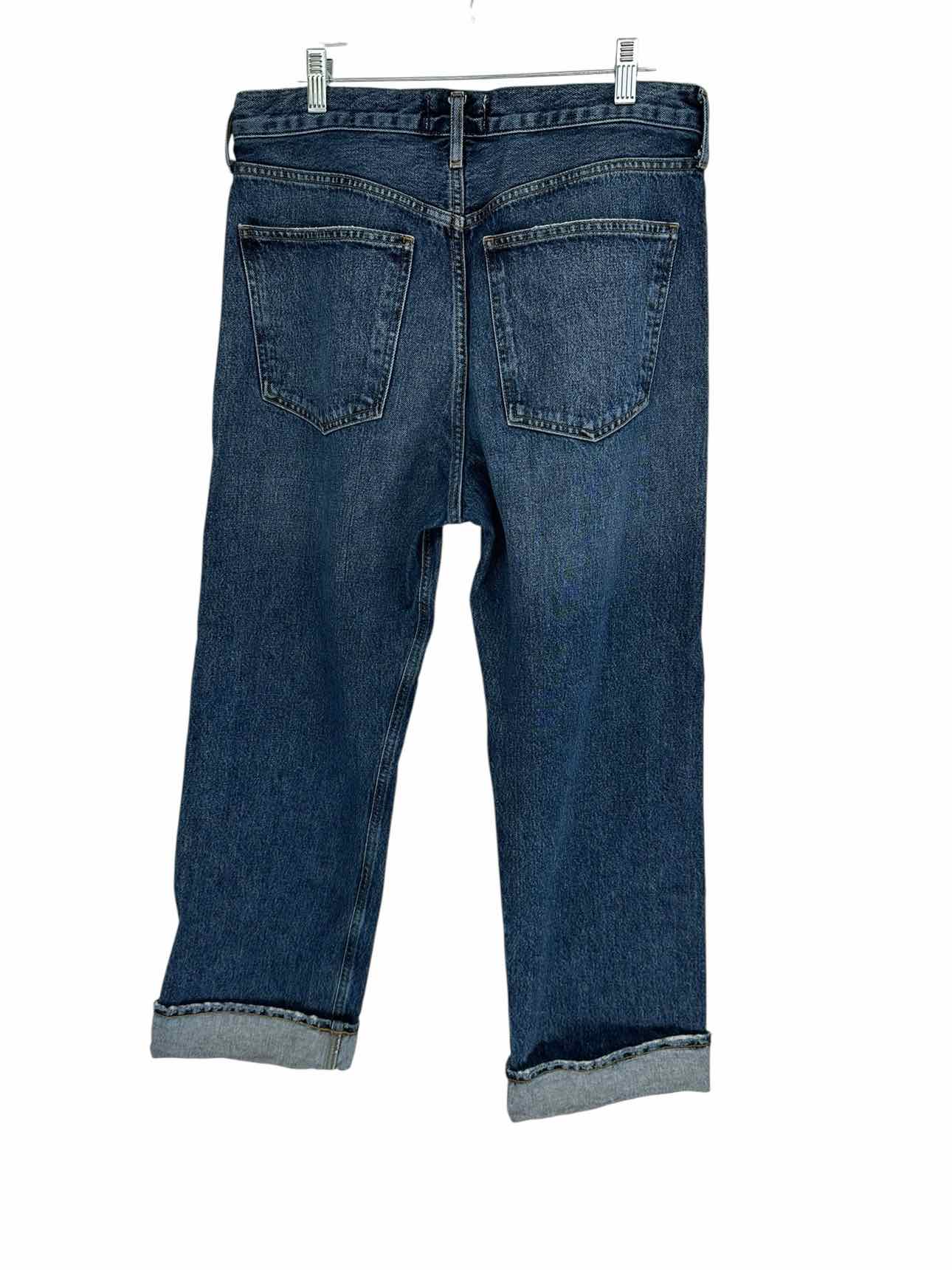 Agolde Fran Blue Jeans Size 8