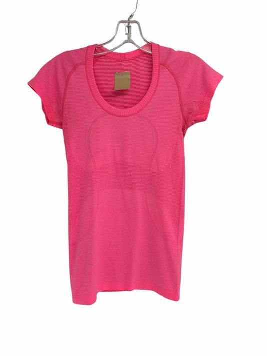 Lululemon Swifty Tech Short Sleeve Pink Size 4