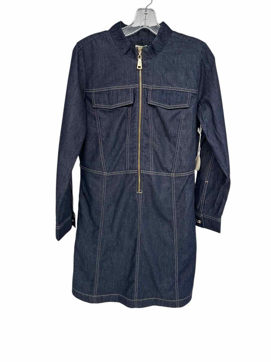 Spartina 449 Morgan Denim Dress in Dark Bayou Rinse Wash Size S **NEW**