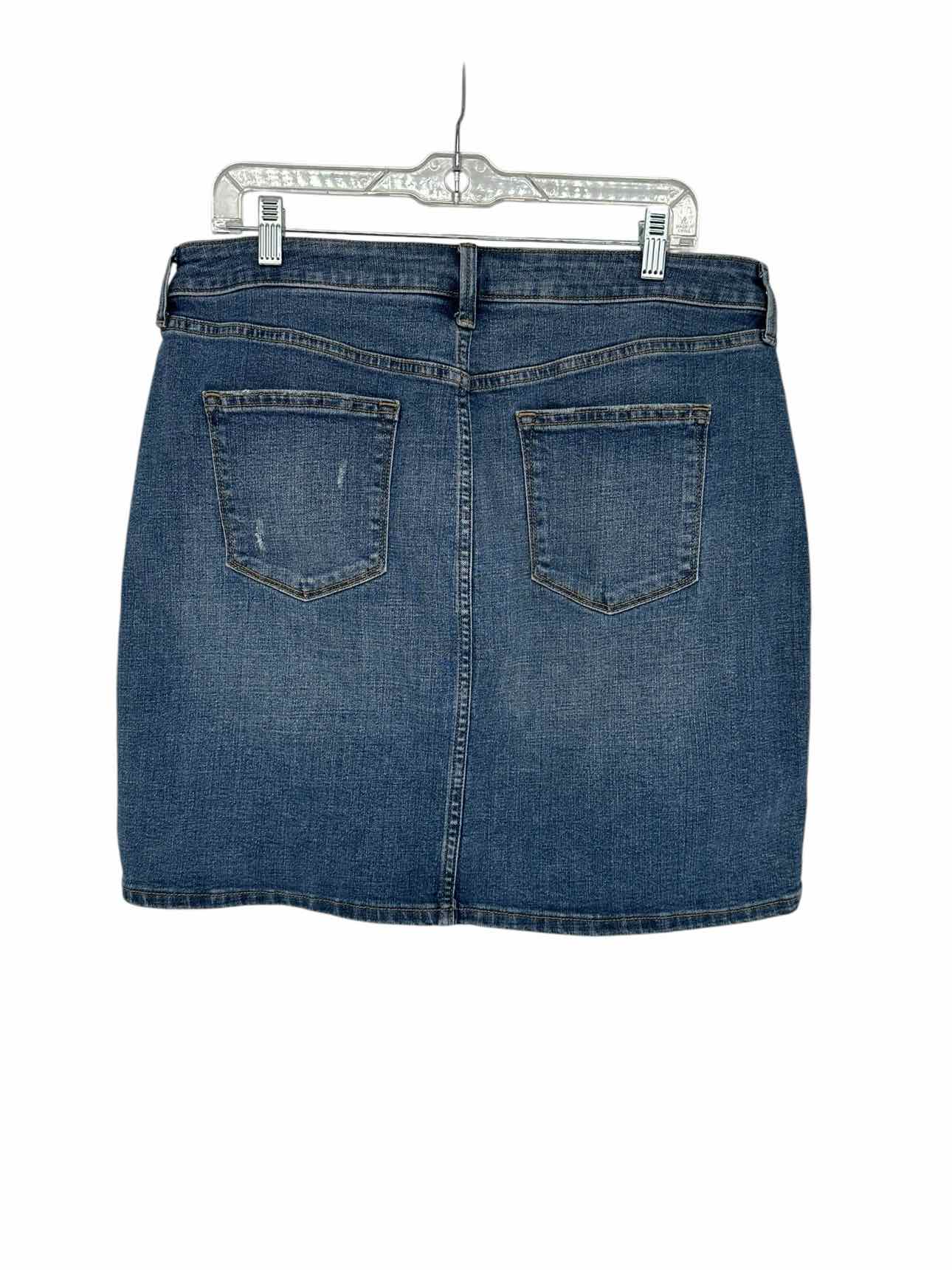 Sonoma Blue Jean Mini Skirt Size 14