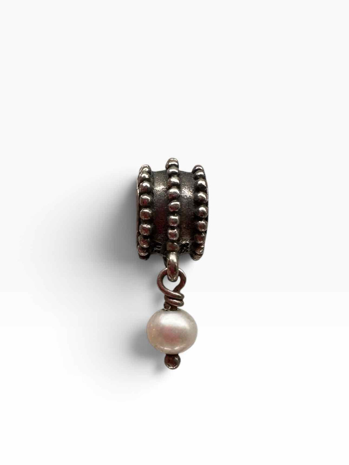 Pandora Beveled Pearl Dangle Charm