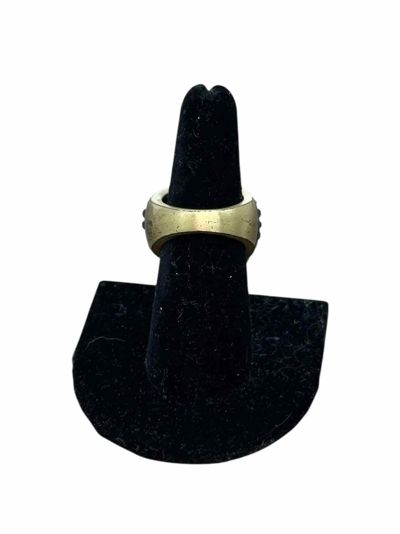 Heidi Daus Brass Multi-Color Stone Ring