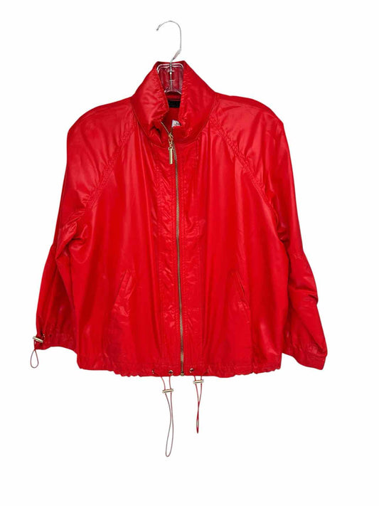 G.I.L.I. Rio Red Cropped Windbreaker Size 6 **NEW**