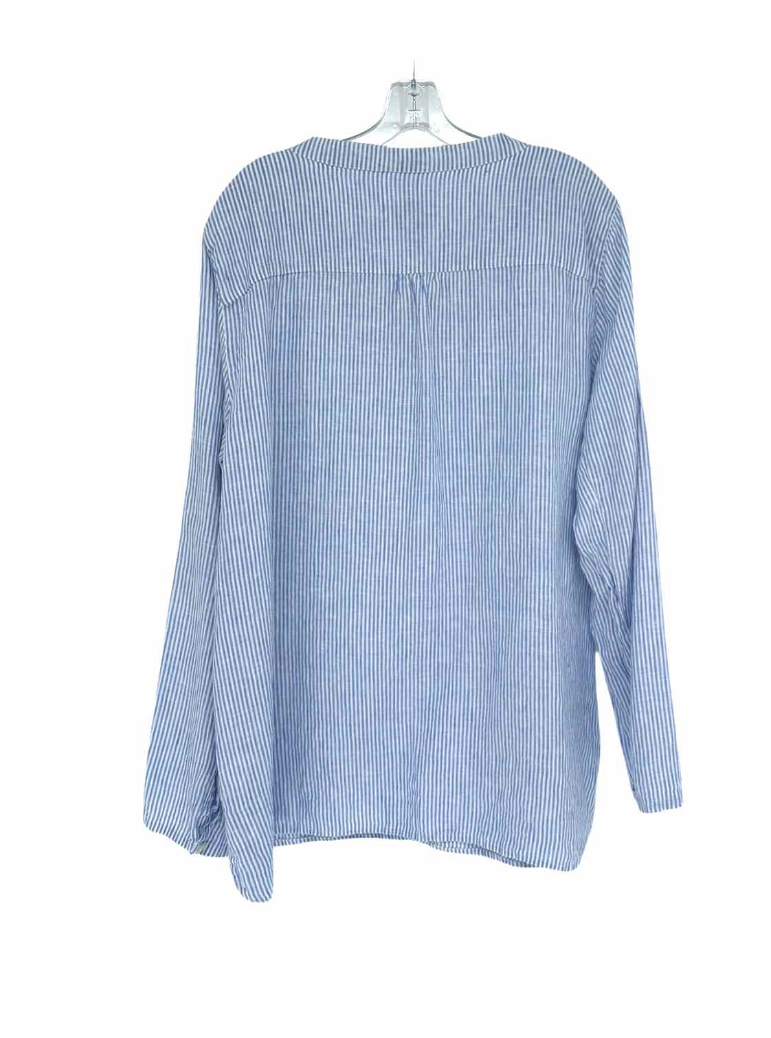 HiHo Lt. Blue Long Sleeve Top Size XL