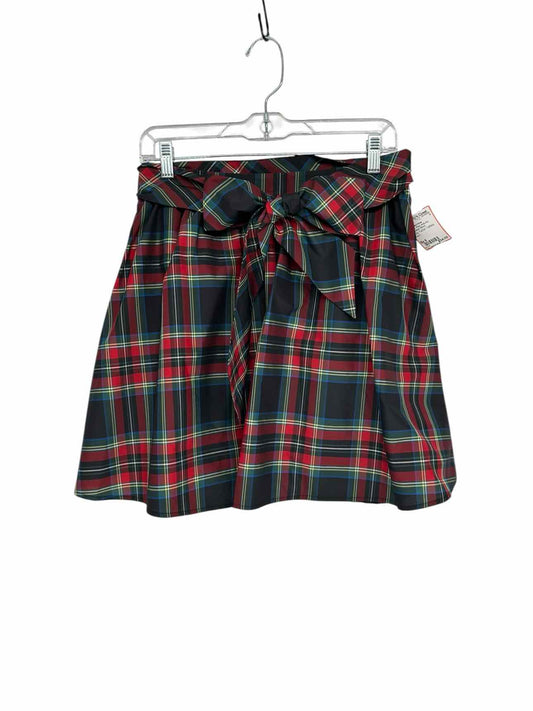 Vineyard Vines Jolly Tartan Taffeta Skirt Size 6