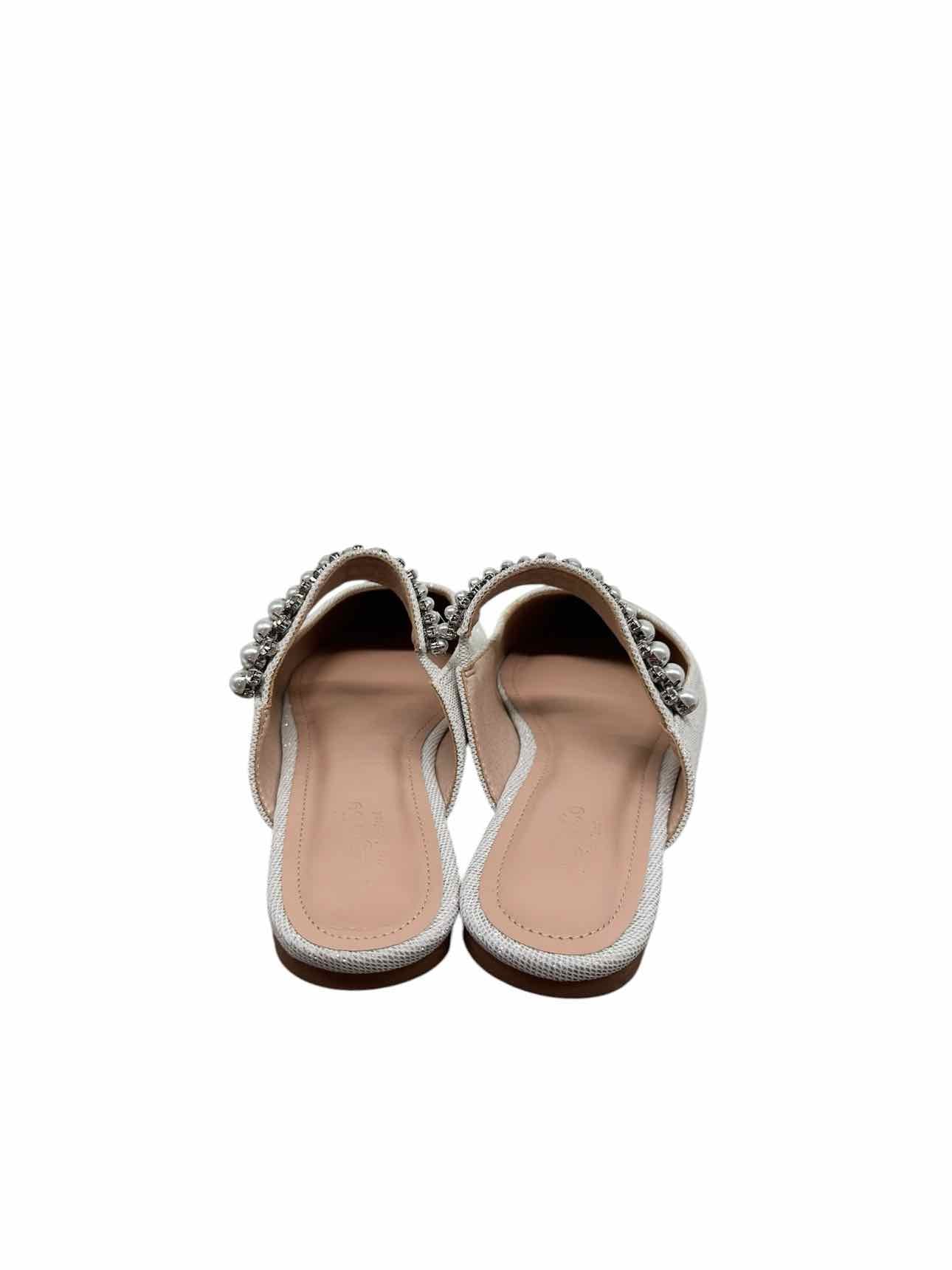 Rag & Co. Silver Mules Shoe Size 9 **NEW**