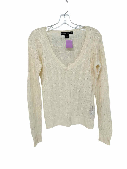 Ralph Lauren Cream Sweater Size M