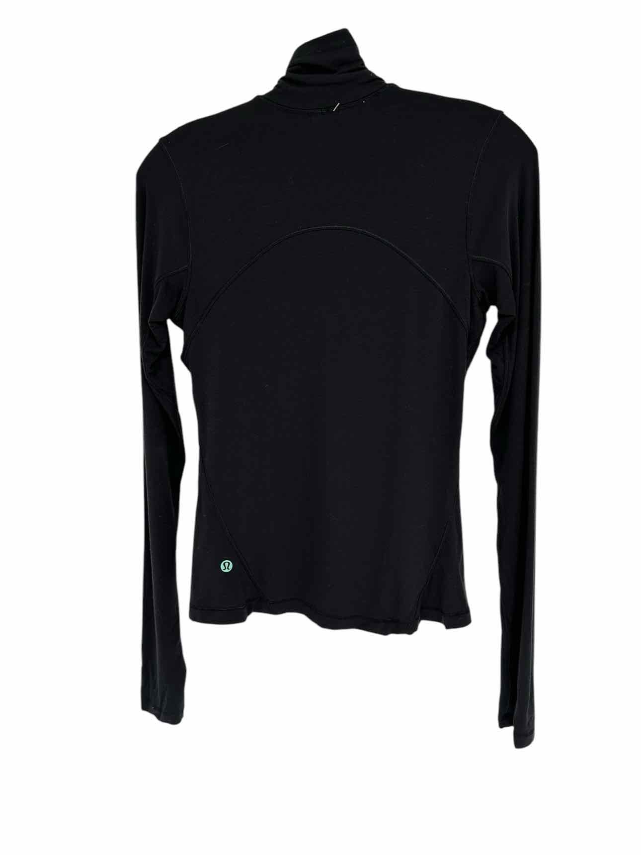 Lululemon Black Hill & Valley Turtleneck Size 4