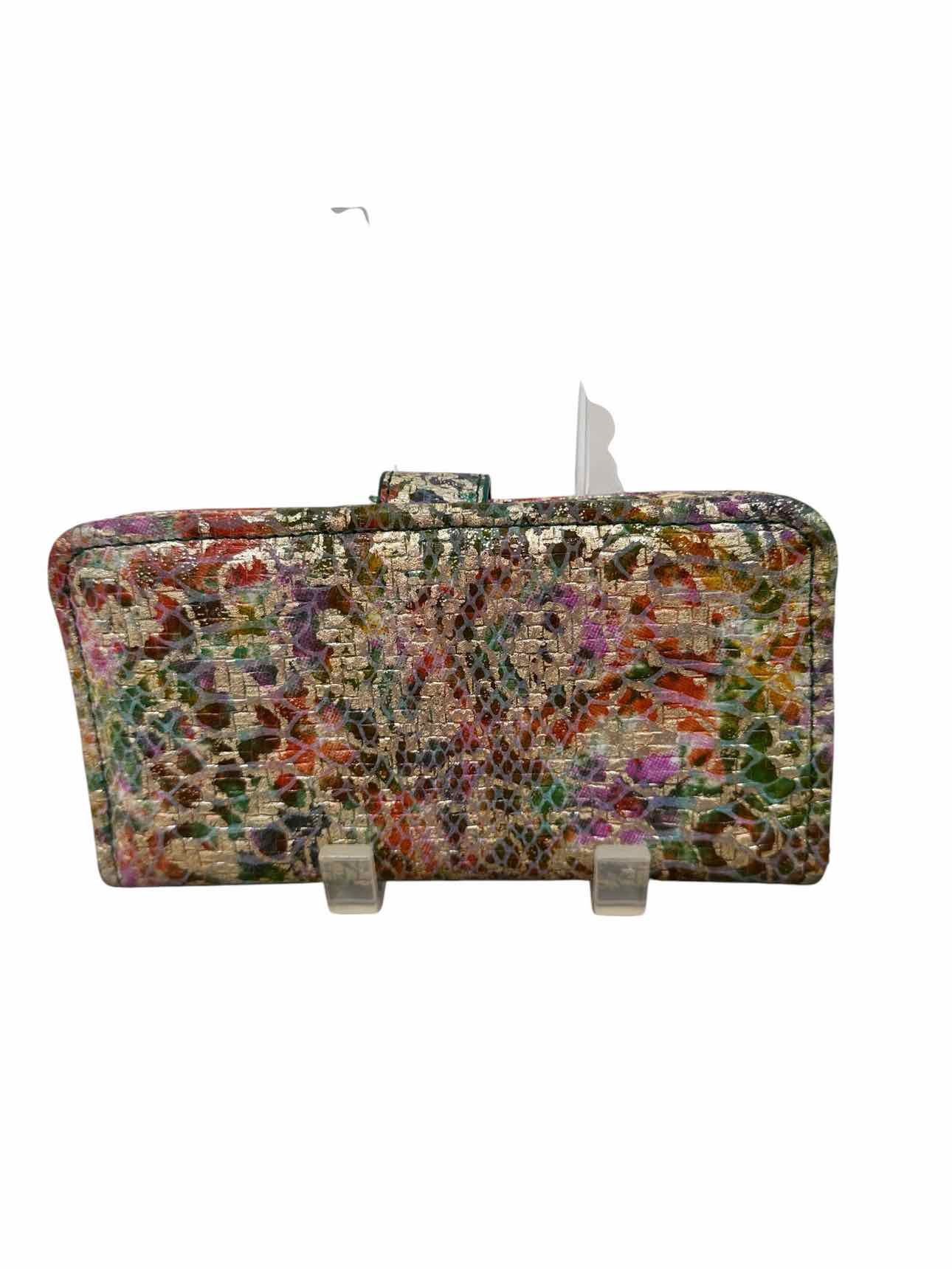 Hobo Torch Snap Wallet in Rainbow Cheetah