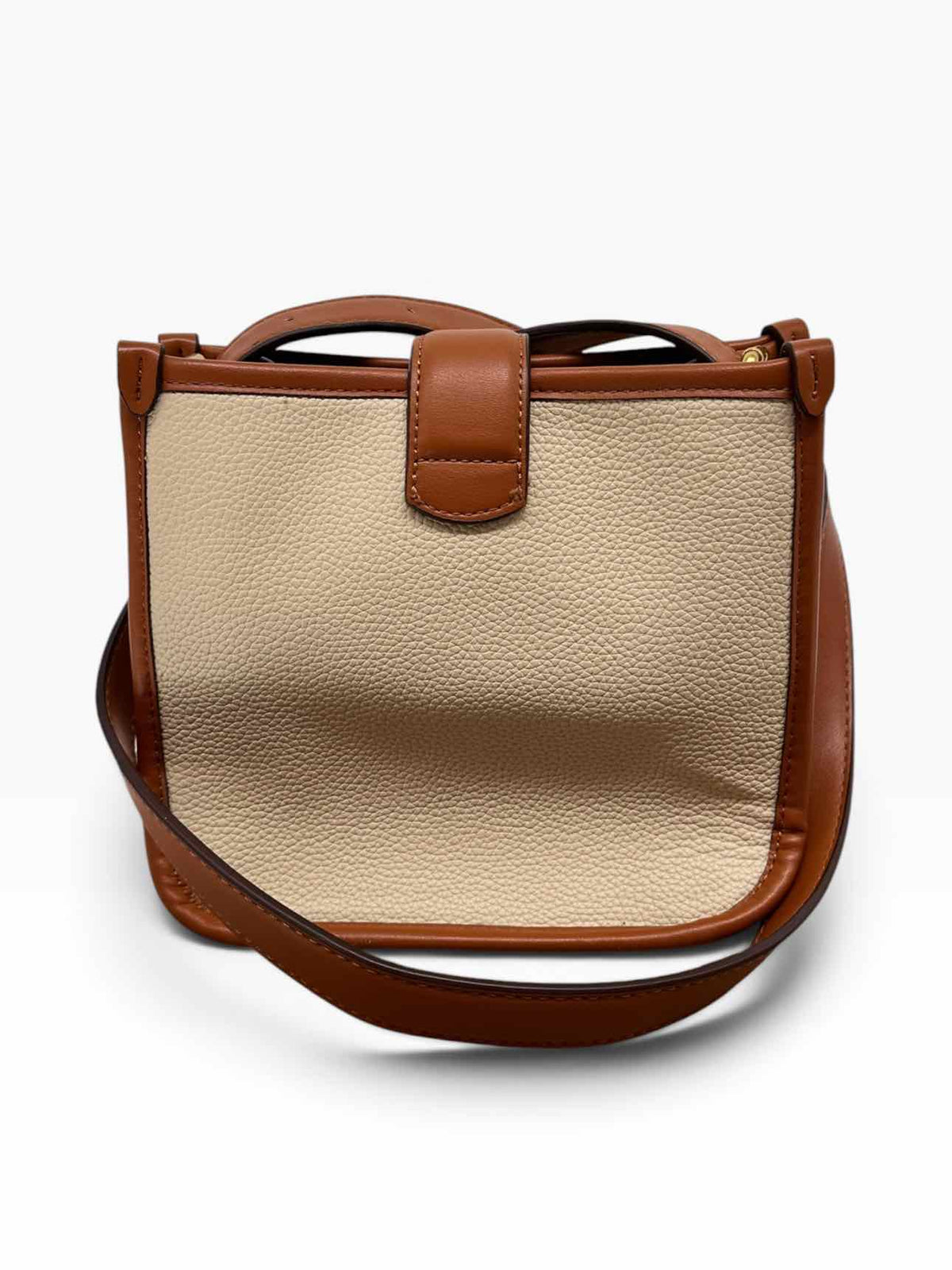 Antik Kraft Cream Faux Leather Crossbody