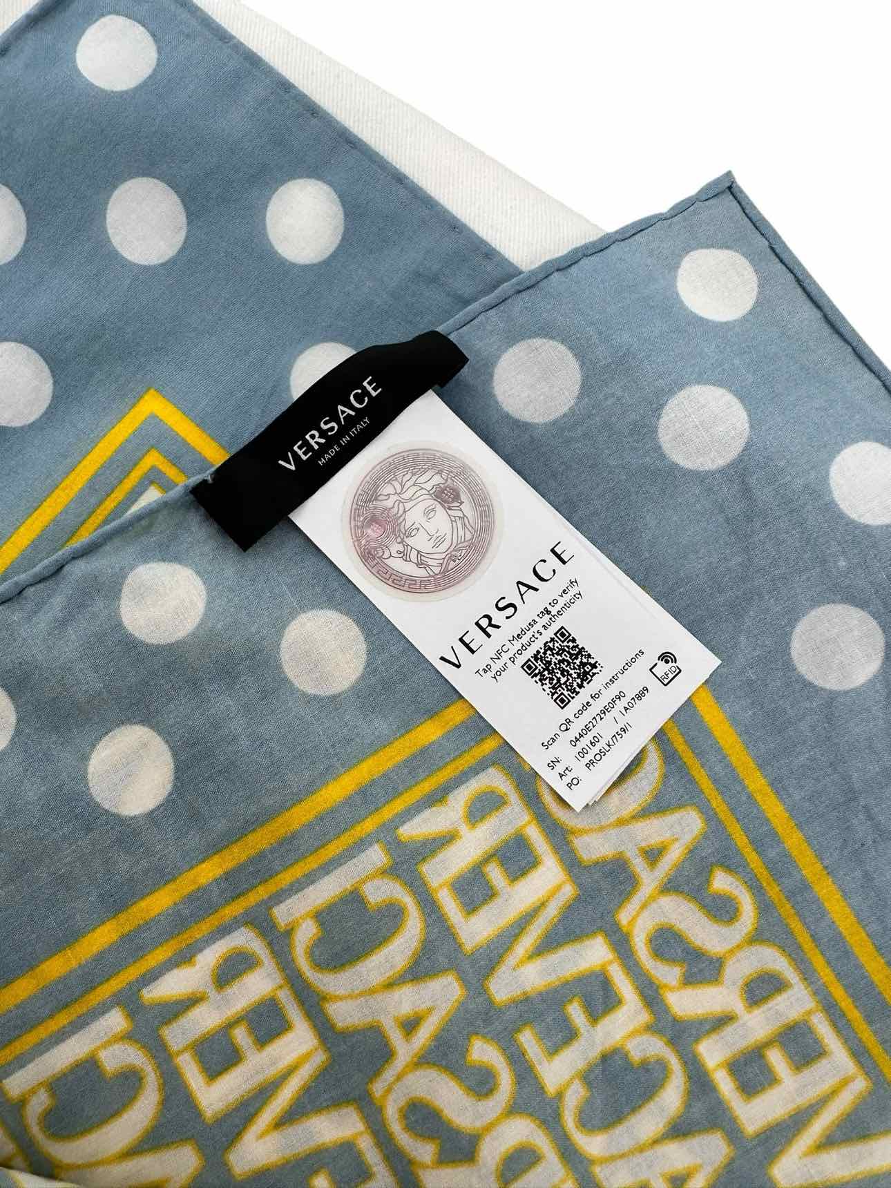 Versace Cotton Scarf **NEW**