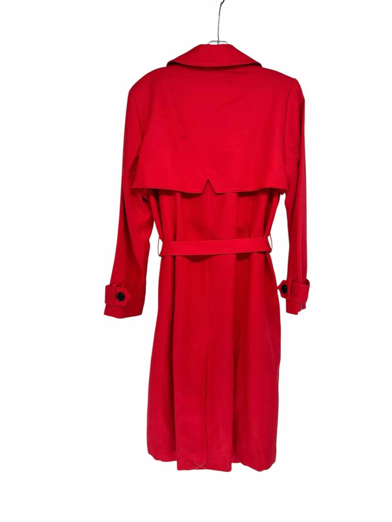 Talbots Red Trench Coat Size PL **NEW**