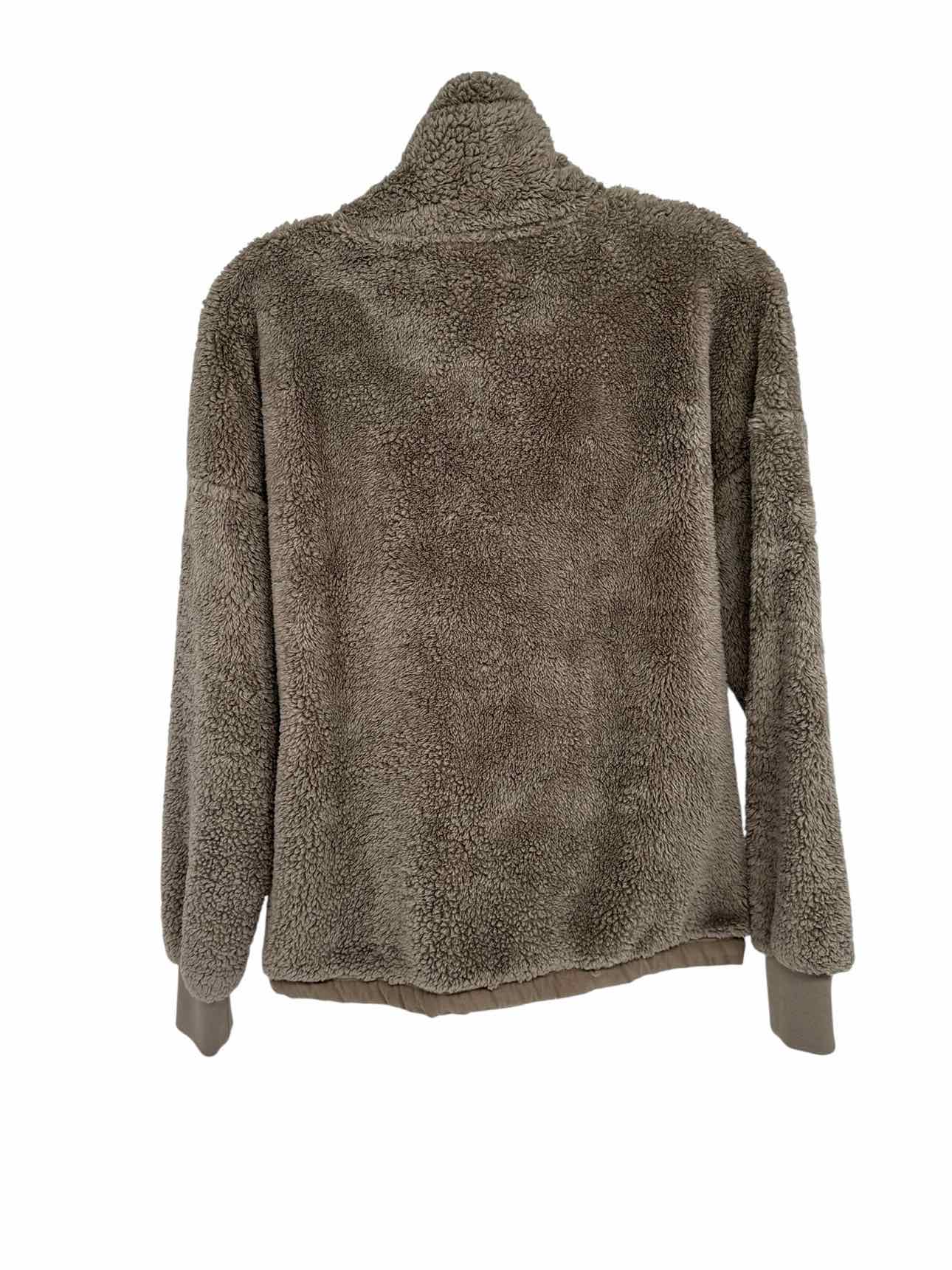 Spyder Taupe Half-Zip Fleece Size S