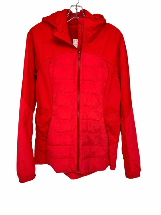 Lululemon Red Down For It All Jacket Size 12