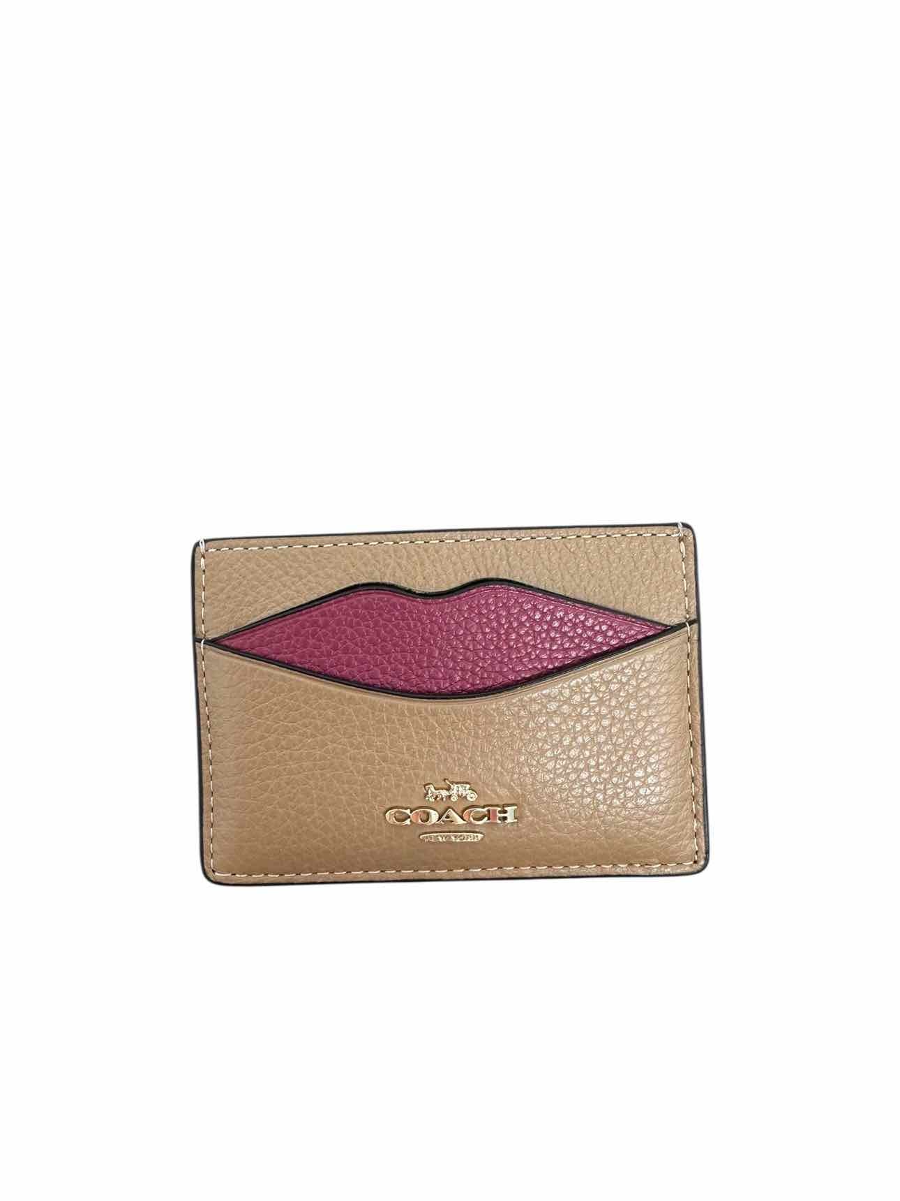 Coach Slim Lip Credit Card Wallet