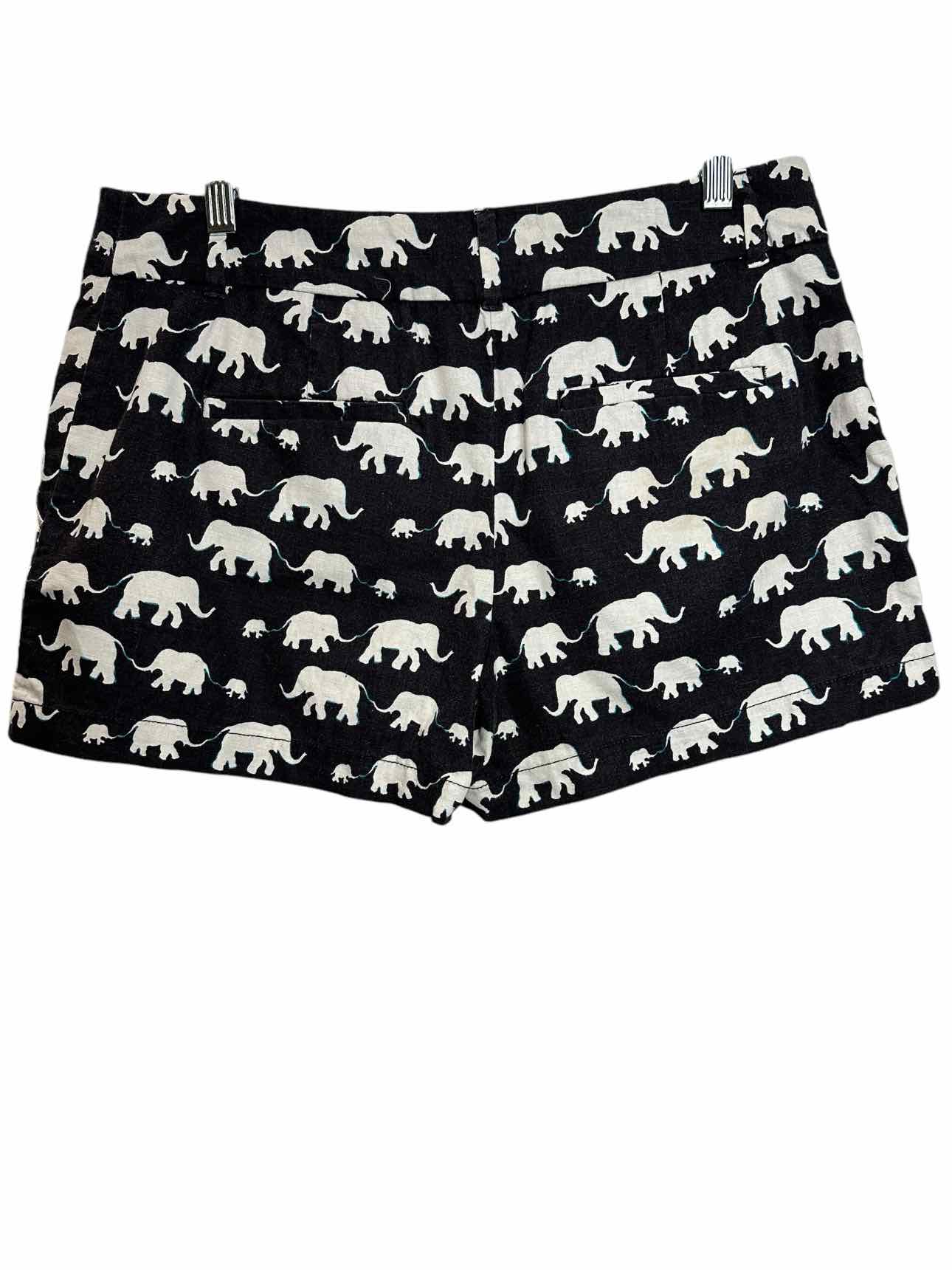 Loft Navy Elephant Print Size 2 Shorts