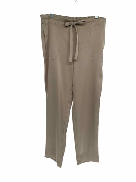 Chicos Black Label Beige Pants Size L **NEW**