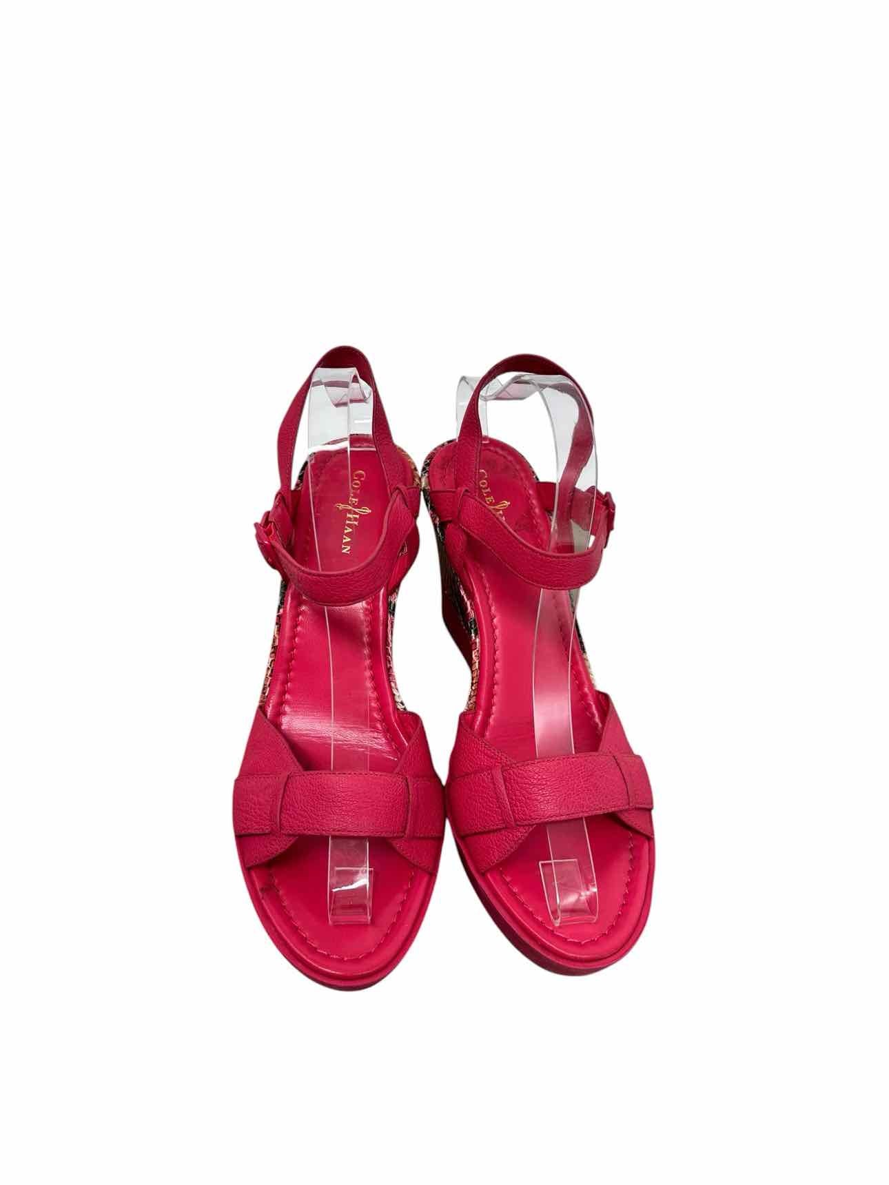 Cole Haan Pink Platform Wedge Shoe Size 9