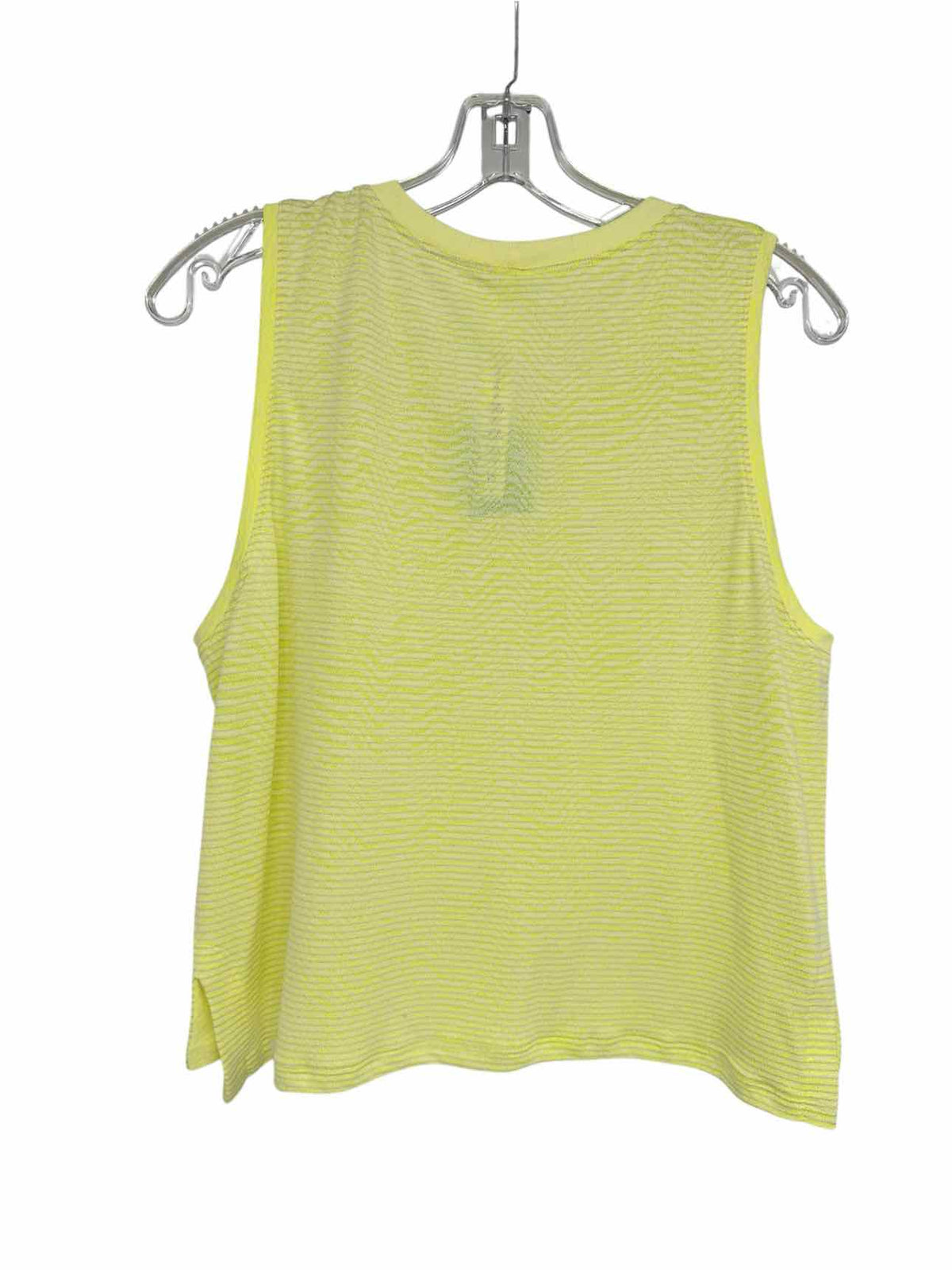 Lululemon Neon Yellow Train to Be Tank Size 8