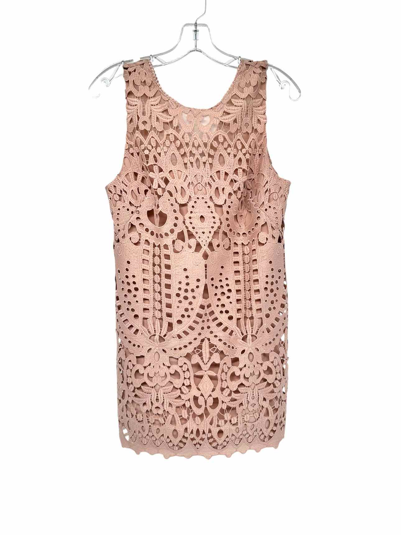BCBGMaxazria Blush Sleeveless Dress Size S **NEW**
