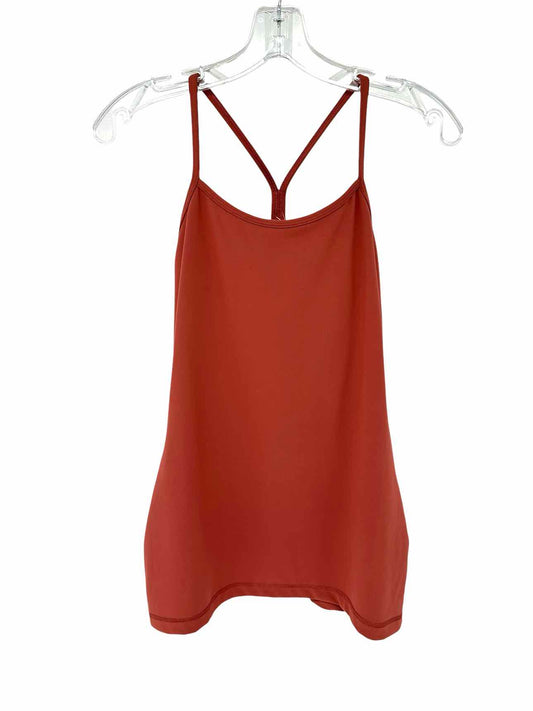 Lululemon Power Y Tank Terracotta Size 4