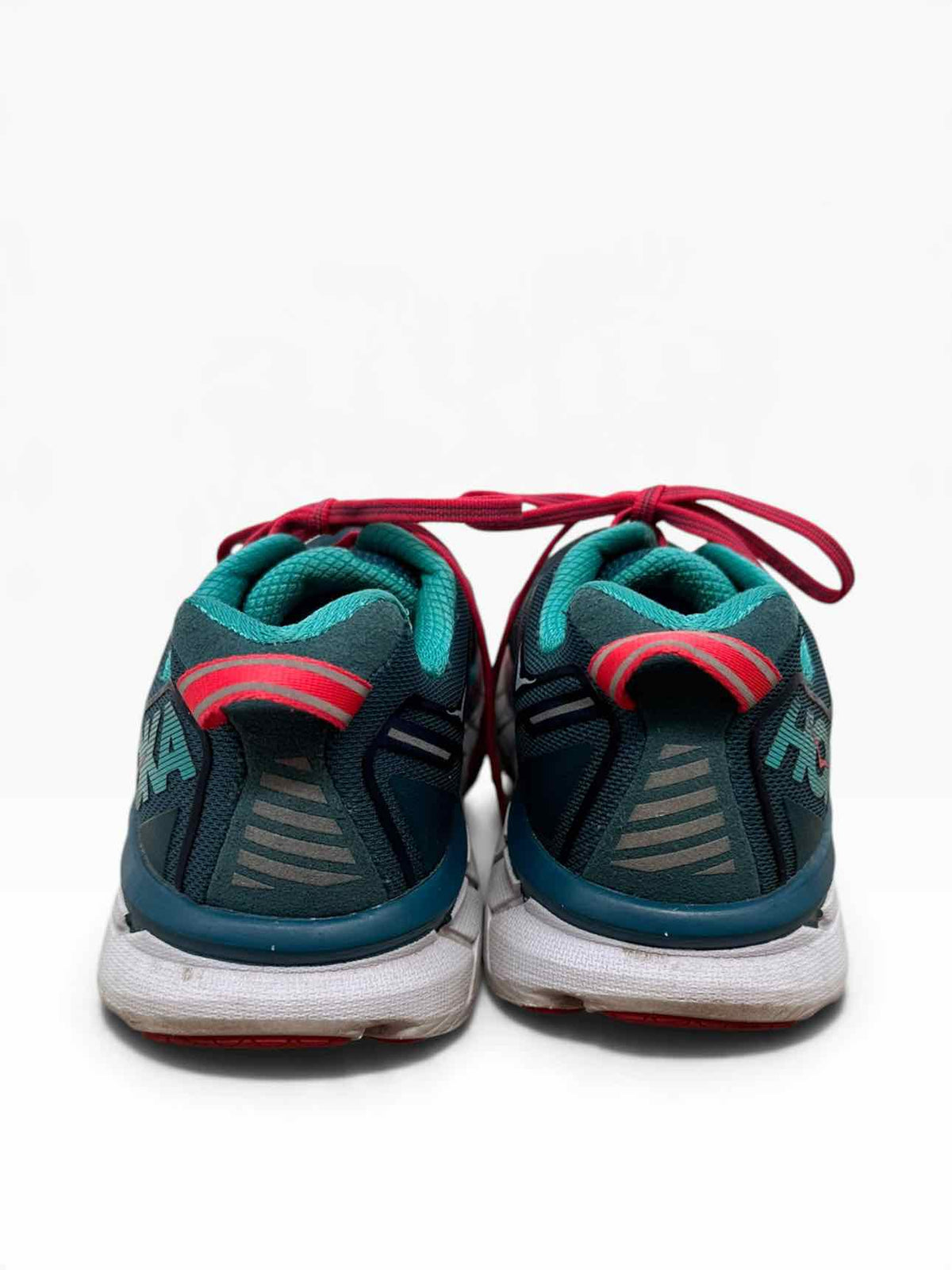 Hoka One One Clifton 4 Teal Sneakers Shoe Size 8D