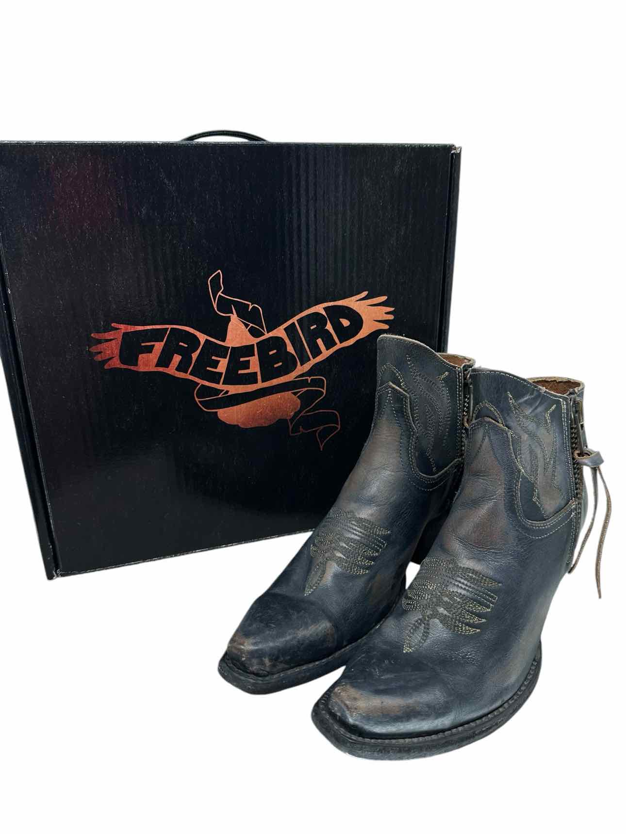 Freebird by Steven Randi Black Size 8 Wolfie Bootie **NEW**