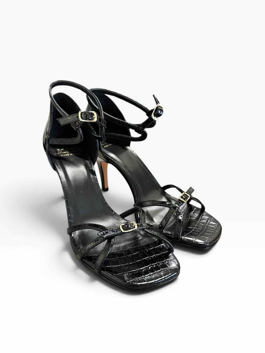 J. Crew Black Dress Sandal Shoe Size 6 **NEW**