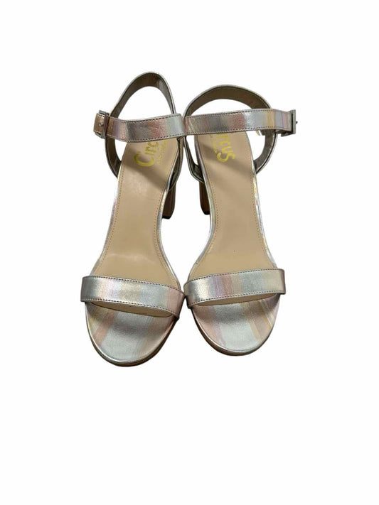 Circus by Sam Edelman Silver Shoe Size 7.5 Dress Sandal **NEW**