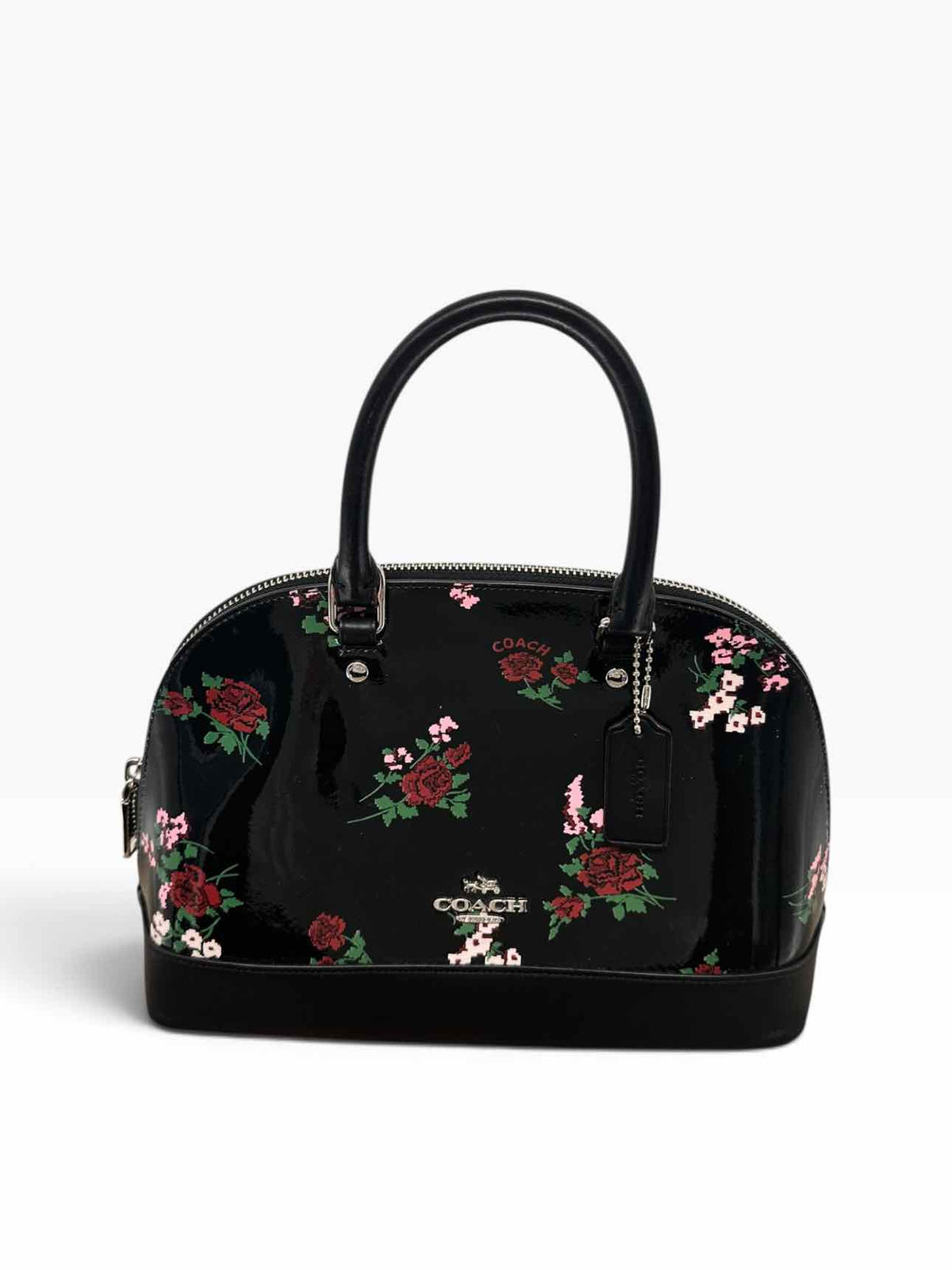 Coach Black Patent Leather Satchel
