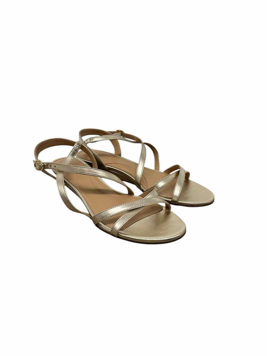 Talbots Gold Shoe Size 7.5 Sandals **NEW**