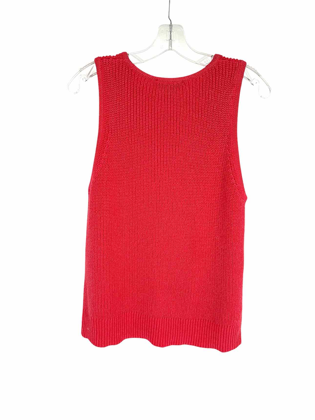 Ann Taylor Guava Sleeveless Sweater Size L