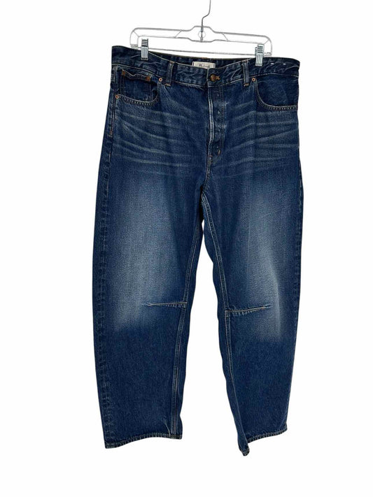 Madewell The Darted Barrel Leg Jean Blue Size 14T